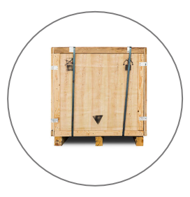 Custom crating and packing for fine art transportation
