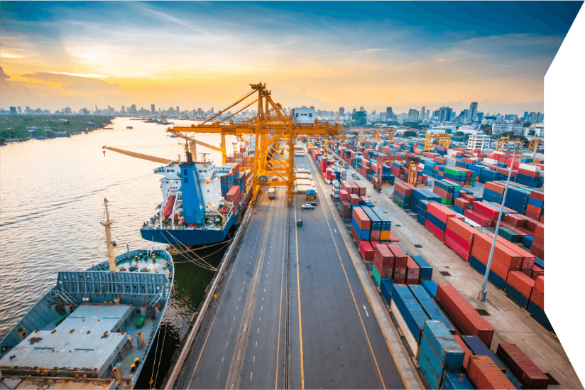 Sea freight forwarding and container shipping services